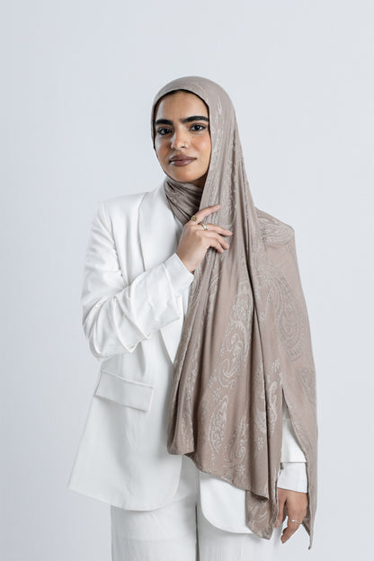 Paisley Kuwaiti Cotton Scarf