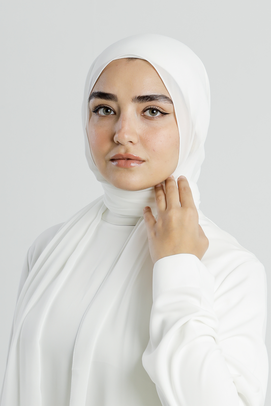 Plain Chiffon Scarf