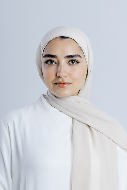 Plain Chiffon Scarf