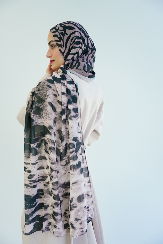Roar Elegance Chiffon Scarf