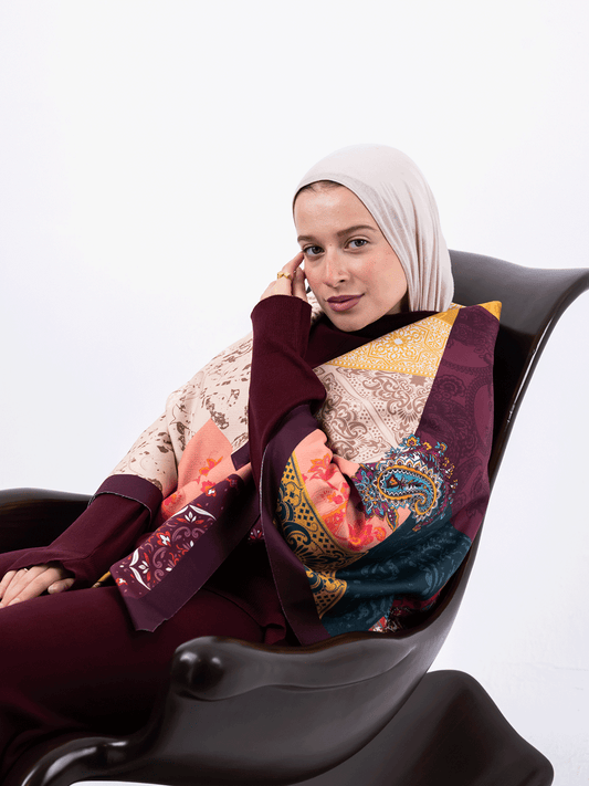 Square Shawl – Patchwork Garden Edition