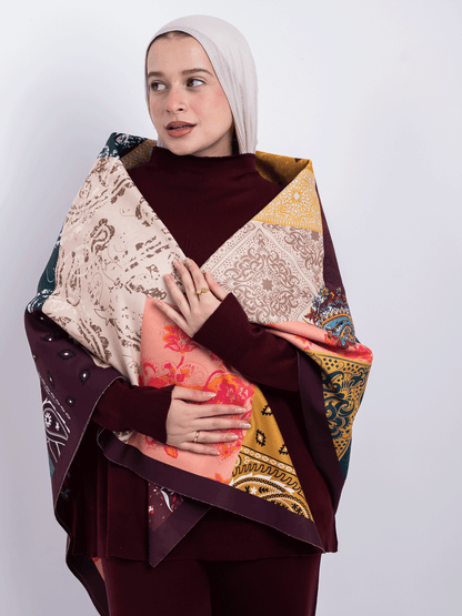 Square Shawl – Patchwork Garden Edition