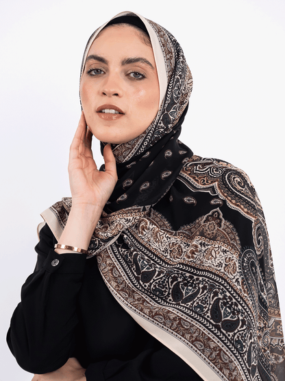 Tropical Fern – Bold Printed Scarf