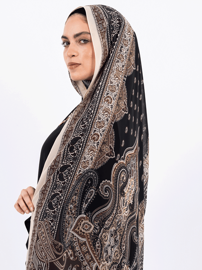 Tropical Fern – Bold Printed Scarf