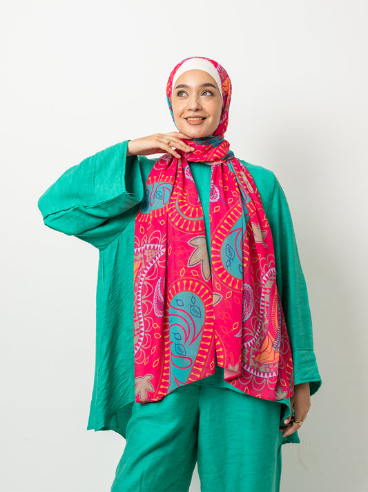 Vivid Colorburst - Festive Paisley