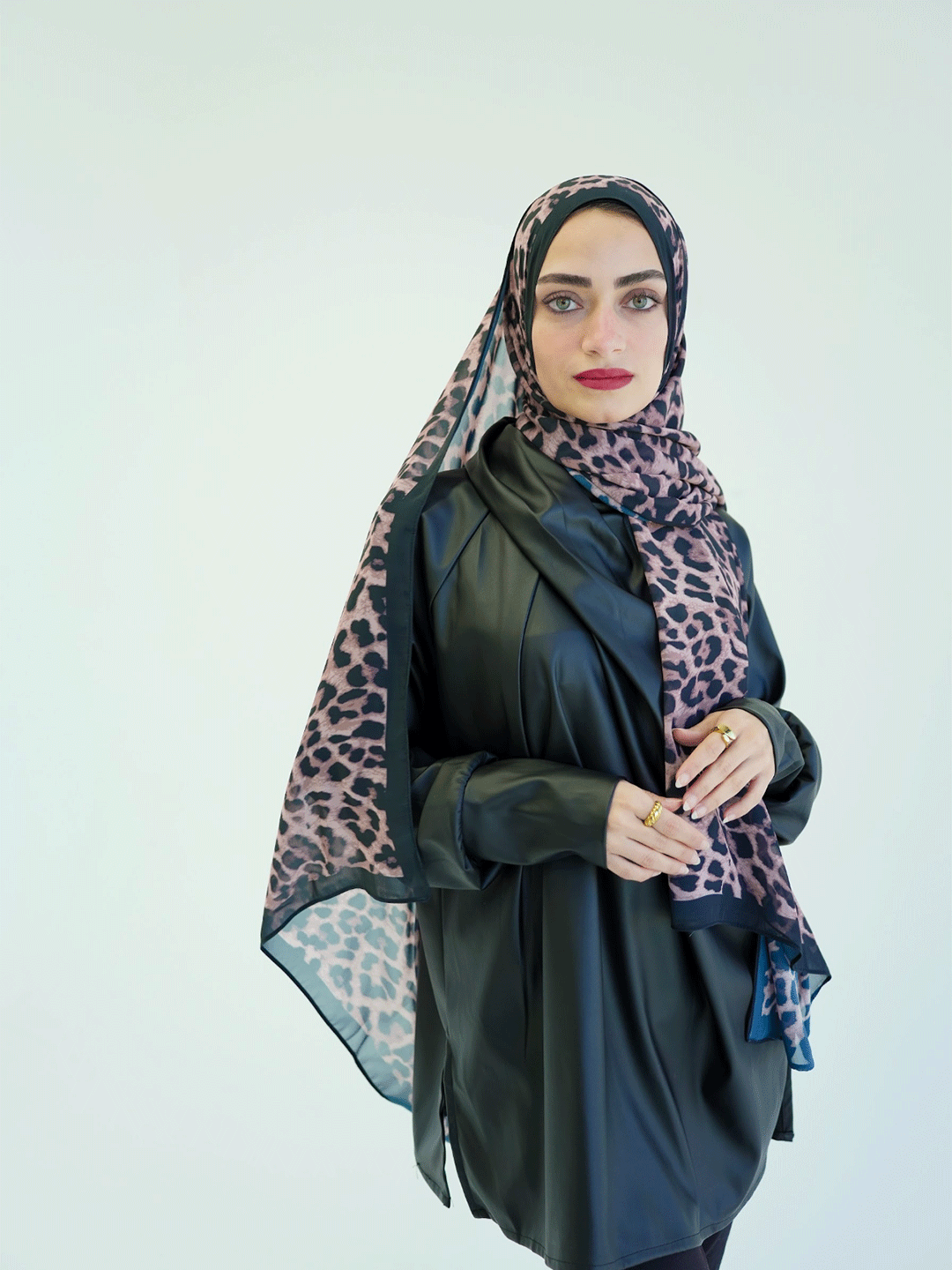 Savanna Glow Chiffon Scarf