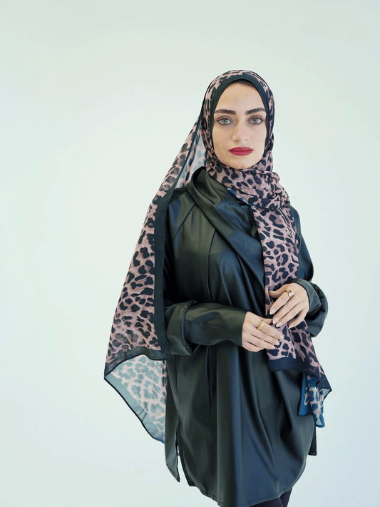 Savanna Glow Chiffon Scarf