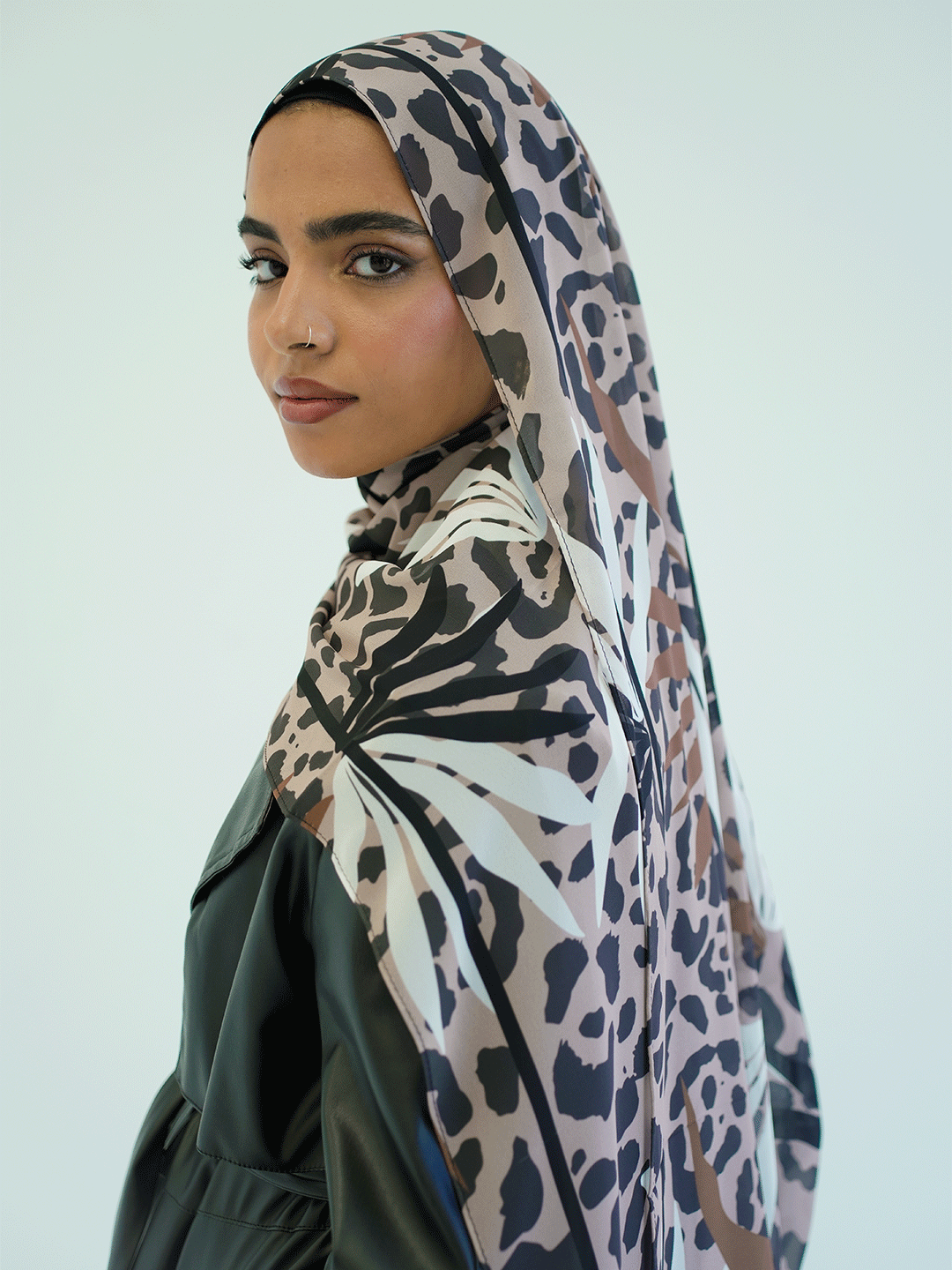 Jungle Harmony Chiffon Scarf