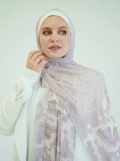 Sands of Elegance Chiffon Scarf
