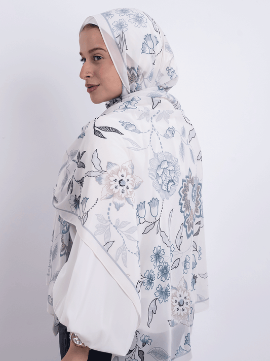 Ethereal Florals - Powder Blue