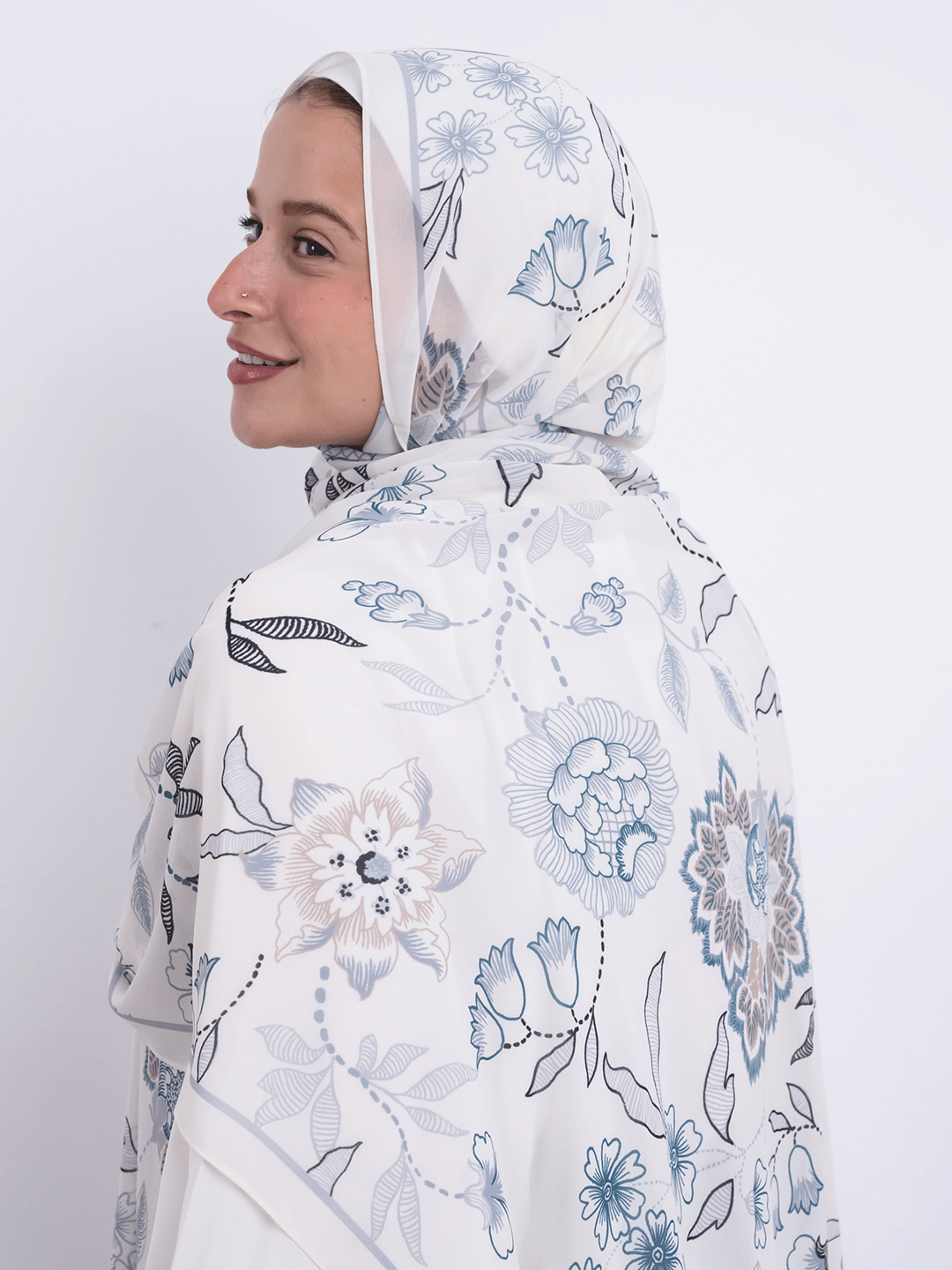 Ethereal Florals - Powder Blue