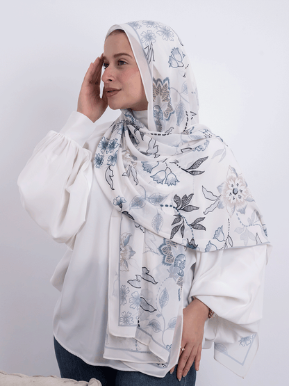 Ethereal Florals - Powder Blue