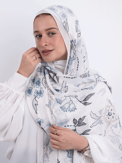 Ethereal Florals - Powder Blue