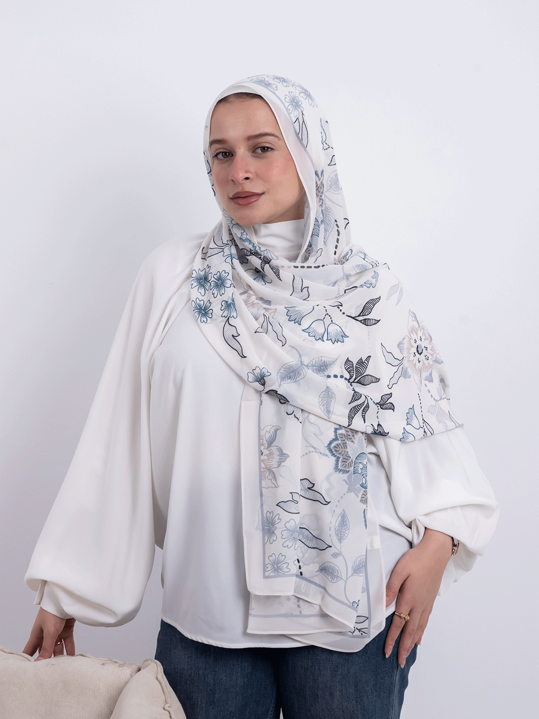 Ethereal Florals - Powder Blue
