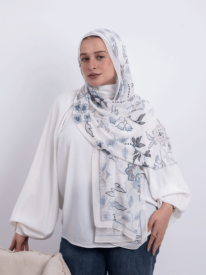 Ethereal Florals - Powder Blue