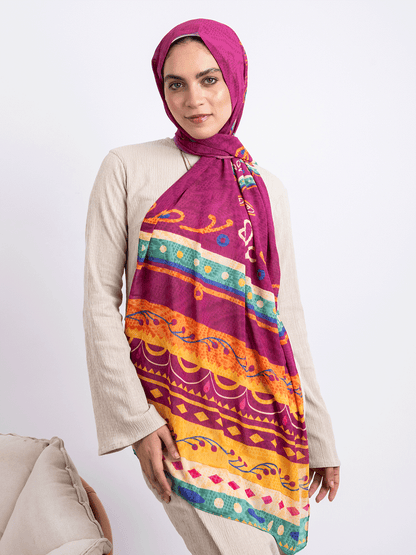 Echoes of Marrakesh - Vibrant Fuchsia