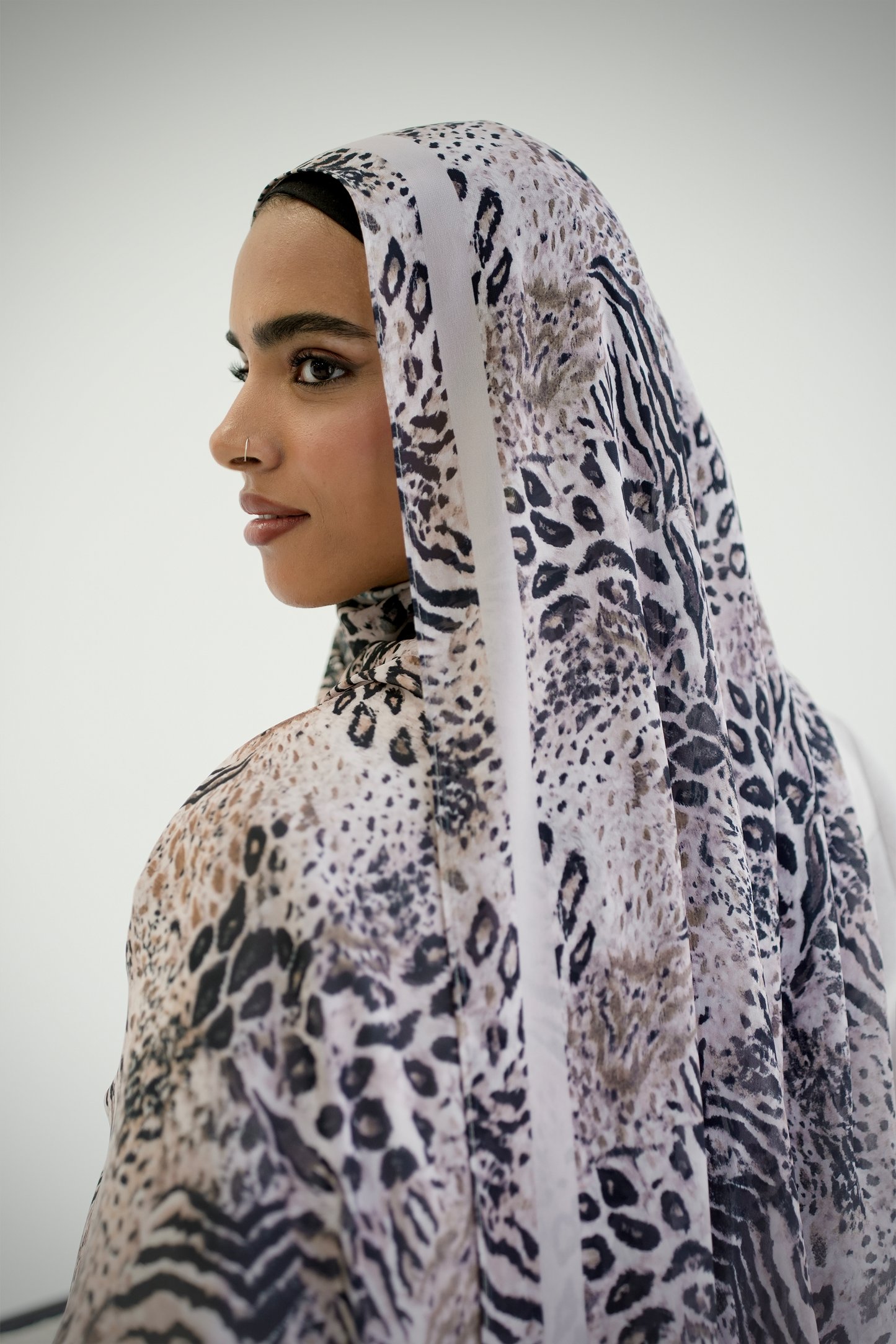 Wild Fusion Chiffon Scarf