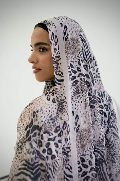 Wild Fusion Chiffon Scarf